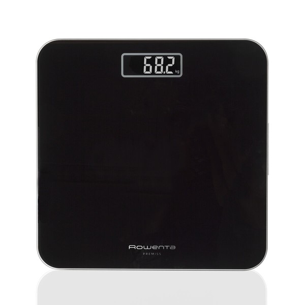 Digitālie vannas istabas svari Rowenta BS1800V0 Melns Rūdīts stikls 160 kg