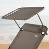 Шезлонг Aktive Серый 193 x 53 x 30 cm Складной Play Station 4 Slim + игра That's You!