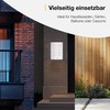 Sieninis apšvietimas Brilliant Balta Metalinis Plastmasinis 15 W 60 W E27