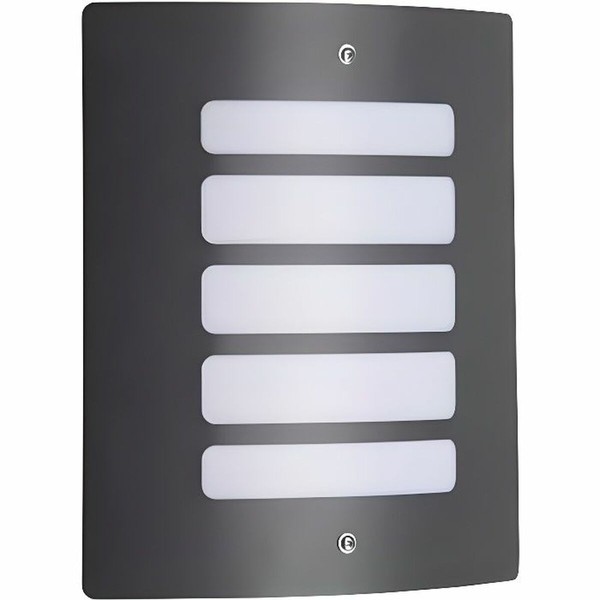Sieninis apšvietimas Brilliant Antracito Plastmasinis 60 W E27