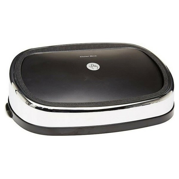 Jäteastia Kitchen Move Square Harmaa 60 L
