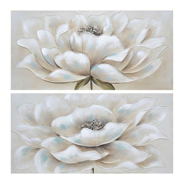 Canvas DKD Home Decor Ziedu (Atjaunots A)