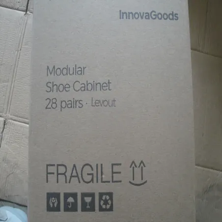 Тумба для обуви InnovaGoods Белый Металл Пластик (Пересмотрено B)