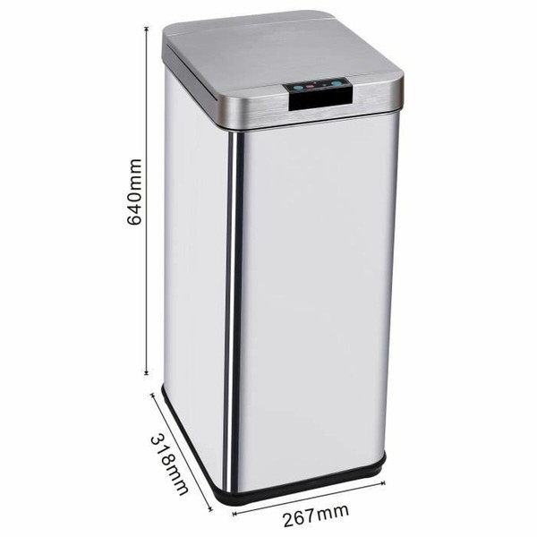 Jäteastia Kitchen Move Harmaa 50 L