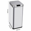 Jäteastia Kitchen Move Harmaa 50 L