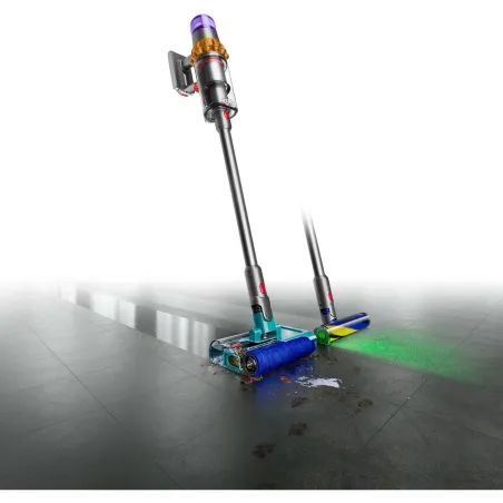 Pailgasis dulkių siurblys Dyson V15s Detect Submarine nikelis 660 W