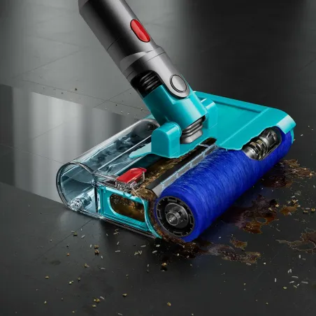 Pailgasis dulkių siurblys Dyson V15s Detect Submarine nikelis 660 W