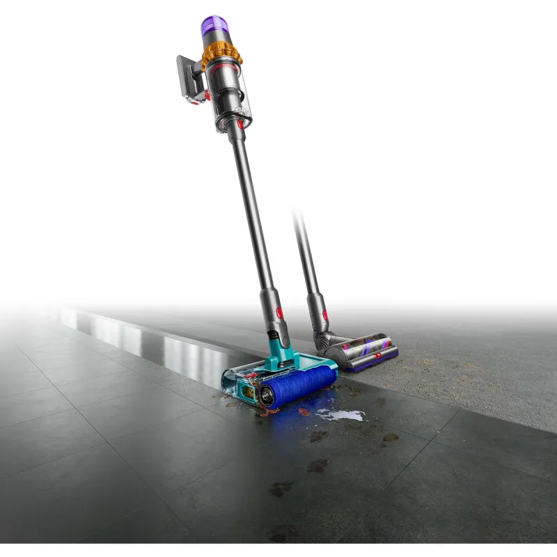 Pailgasis dulkių siurblys Dyson V15s Detect Submarine nikelis 660 W