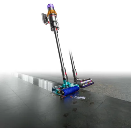 Pailgasis dulkių siurblys Dyson V15s Detect Submarine nikelis 660 W