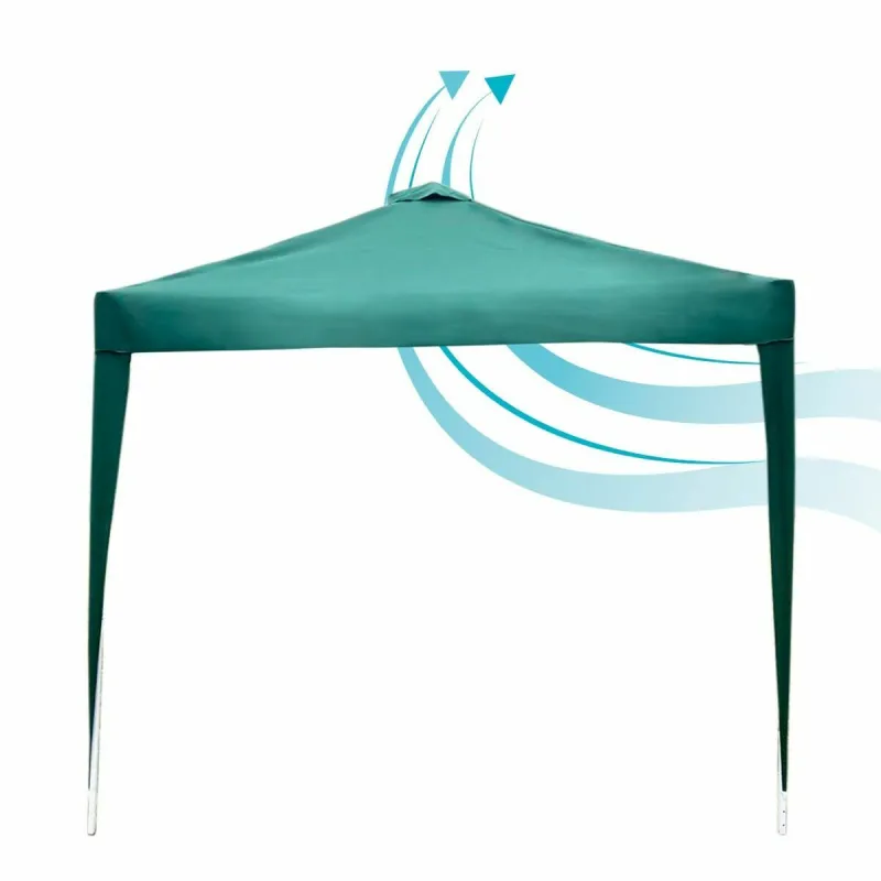 Беседка Colorbaby Max-Air Зеленый Ткань Сталь 300 x 300 x 250 cm