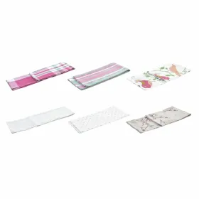 Vaatesetti DKD Home Decor Ruskea Punainen Vihreä Beige 60 x 0,5 x 40 cm Gėlės Linnut
