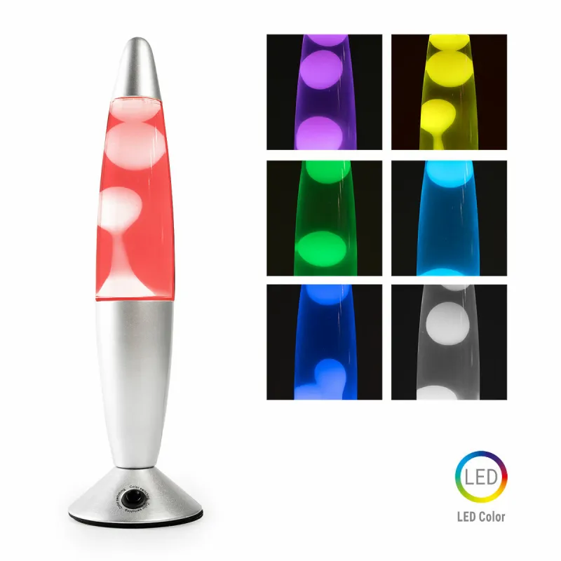Daudzkrāsaina LED lavas lampa Kolemp InnovaGoods