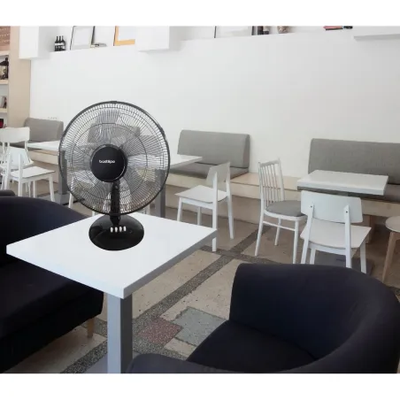 Stalinis ventiliatorius Bastilipo BARROSA Juoda 50 W