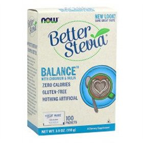 Better Stevia Balance with Chromium & Inulin NOW Foods