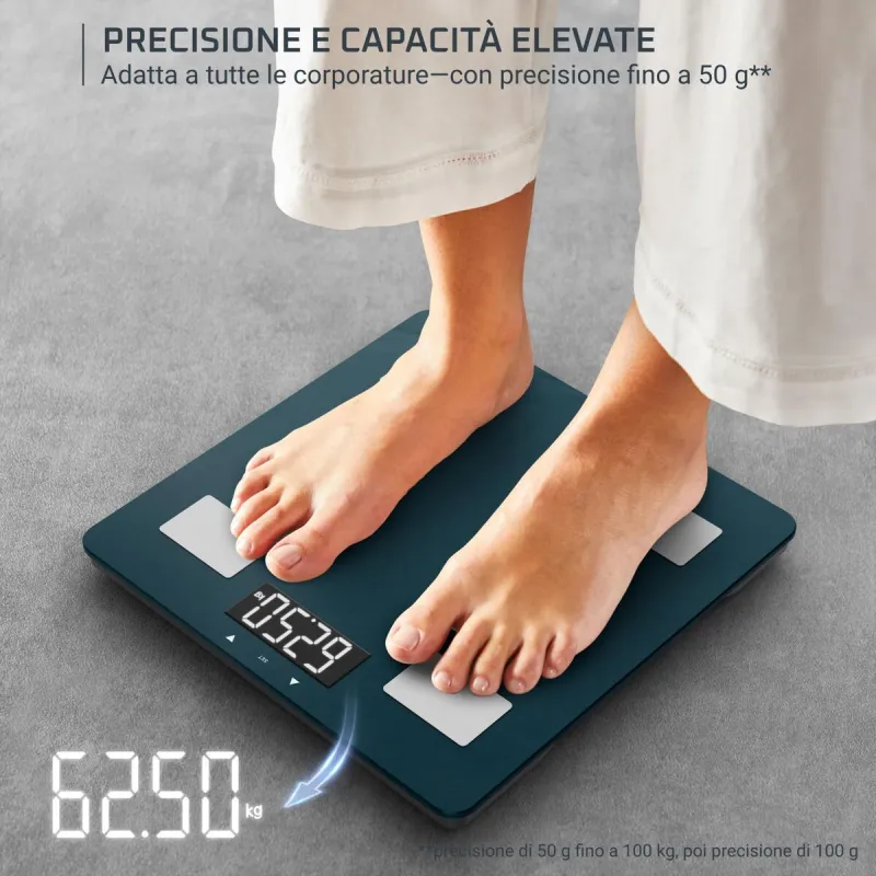 Digitālie vannas istabas svari Rowenta BR2600 Zils 180 kg