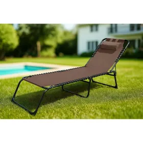 Sun-lounger Marbueno Green 190 x 27 x 58 cm