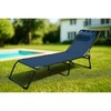 Sun-lounger Marbueno Blue 190 x 27 x 58 cm