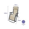 Sun-lounger Marbueno 190 x 27 x 58 cm Beige