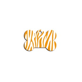 Identification plate for collar Imarc Orange Bone