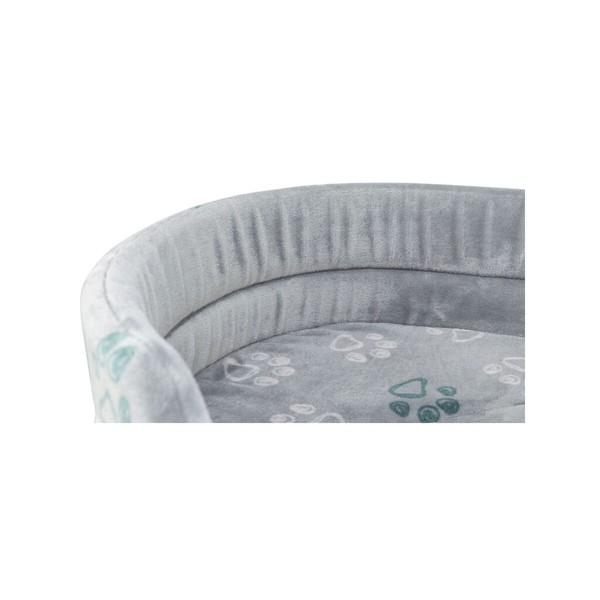 Dog Bed Trixie Jimmy Soft Light grey 55 x 45 cm