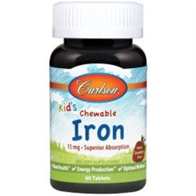 Kid's Chewable Iron Carlson Labs