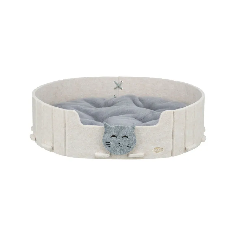 Cat Bed Trixie Emelie 50 x 42 cm Grey Sand