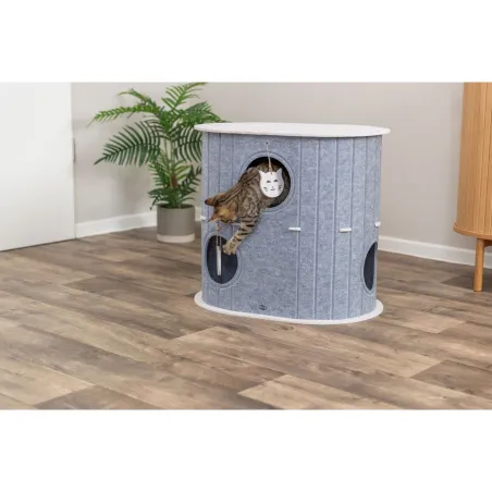 Cat cave Trixie Mara Grey Sand 66 x 62 x 46 cm