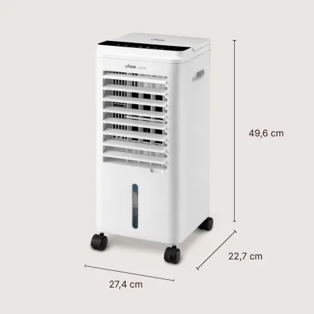 Portable Evaporative Air Cooler UFESA NARVIK White 60 W 5 L