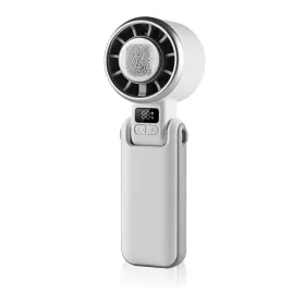 Mini Portable Fan CristalRecord 85-026-00-001 White