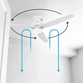 Ceiling Fan Taurus POLAR3B PURE White 30 W Ø 132 cm
