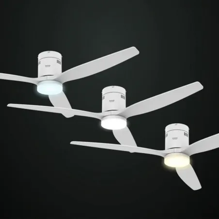 Ceiling Fan Taurus POLAR3B PURE White 30 W Ø 132 cm