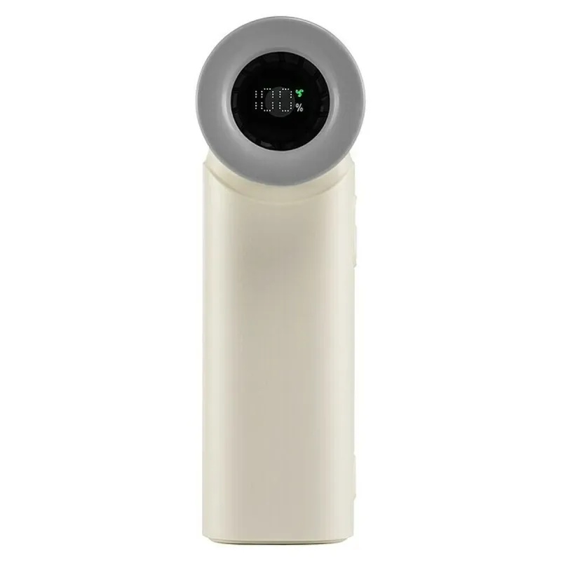 Mini Portable Fan CristalRecord 85-027-00-001 White