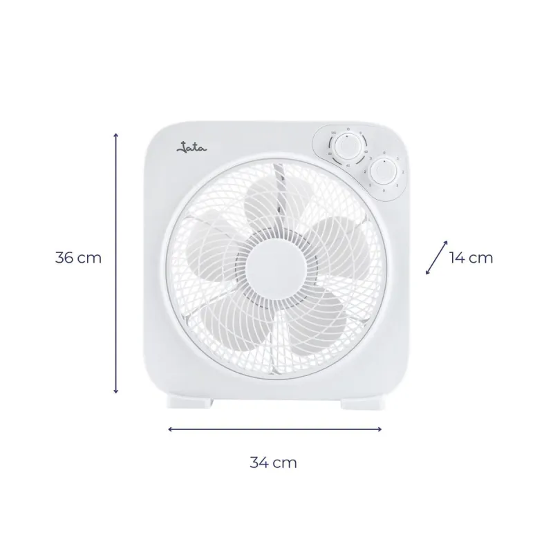 Table Fan JATA JVVS3115 White