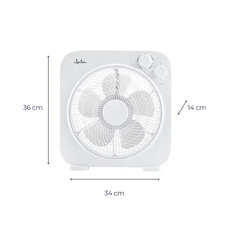 Table Fan JATA JVVS3115 White