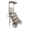 Multi-purpose Cart DKD Home Decor Garden Shop Brown 96 x 64 x 180 cm
