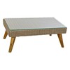 Table Set with 3 Armchairs DKD Home Decor MB-166666 Beige Grey 137 x 66 x 70,5 cm 137 x 66 x 73 cm (4 Pieces)