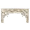 Side table DKD Home Decor White Mango wood 150 x 41 x 76 cm