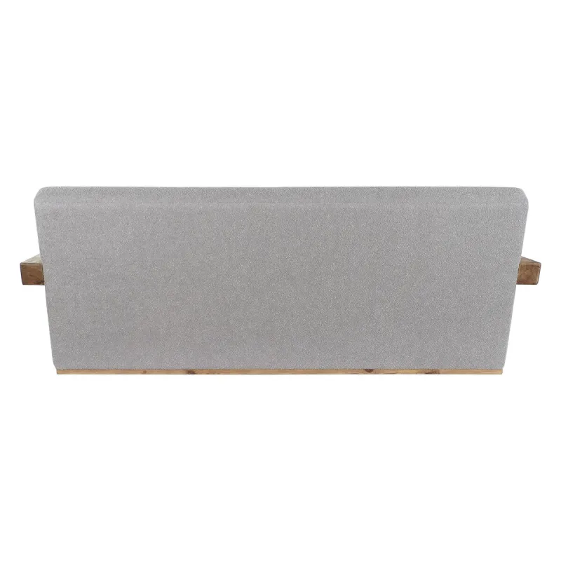 Sofa DKD Home Decor Natural Light grey Recycled Wood Modern 221 x 94 x 83 cm