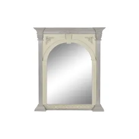 Wall mirror Home ESPRIT White Mango wood 115 x 10 x 142 cm