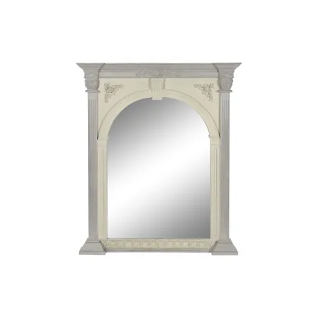 Wall mirror Home ESPRIT White Mango wood 115 x 10 x 142 cm