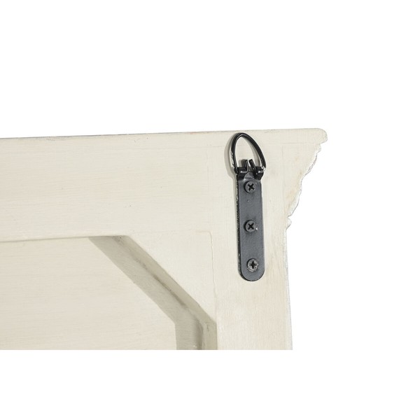 Wall mirror Home ESPRIT Light grey Mango wood 96,5 x 8,5 x 142 cm