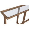 Console Home ESPRIT Brown Crystal Fir 120 x 33 x 75 cm