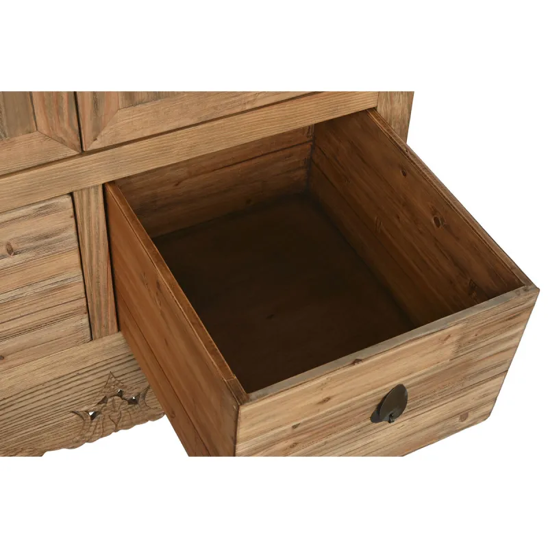 Cupboard Home ESPRIT Natural 88 x 52 x 180 cm