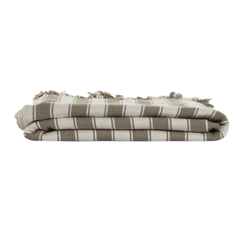 Bed Cover Home ESPRIT Beige 230 x 260 cm