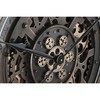 Wall Clock Home ESPRIT Golden Iron Loft 117 x 9,5 x 117 cm
