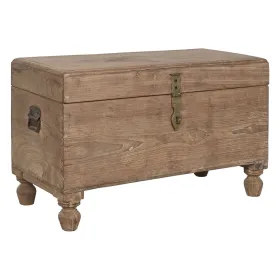Chest Home ESPRIT Brown Black Natural Wood 89 x 54 x 54 cm