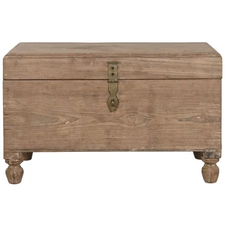 Chest Home ESPRIT Brown Black Natural Wood 89 x 54 x 54 cm