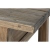 Side table Home ESPRIT Natural Elm wood 169 x 75 x 85 cm