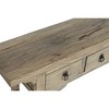Console Home ESPRIT Yellow Elm wood 177 x 38 x 85 cm
