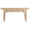 Console Home ESPRIT Yellow Elm wood 177 x 38 x 85 cm